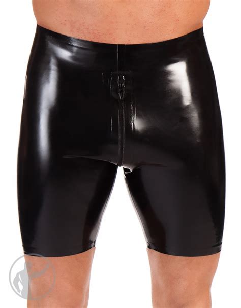 latex cycling shorts